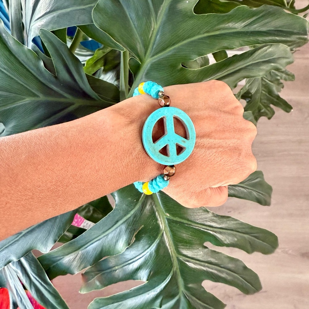 Peace & Grounding bracelet (one) - Picture 2 of 4